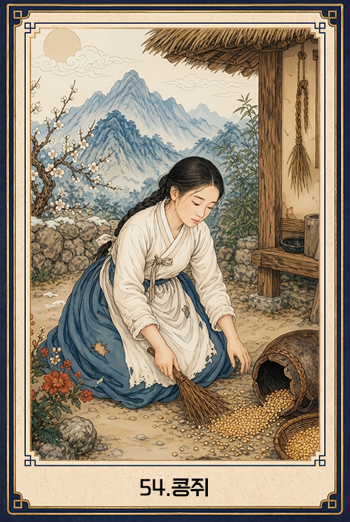콩쥐 카드 이미지
